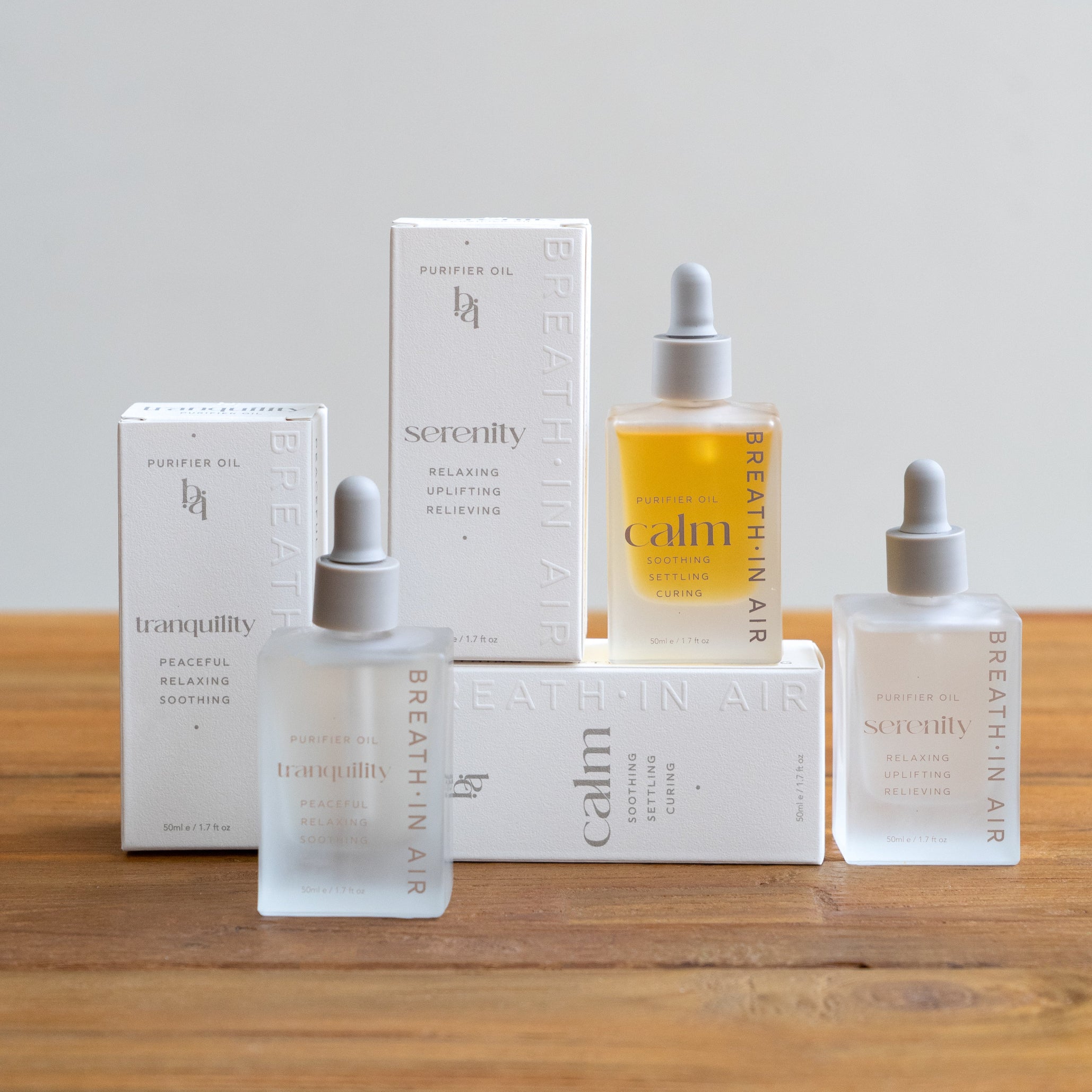 The Relax & Restore Trio – Serenity, Calm & Tranquility Purifier Oils