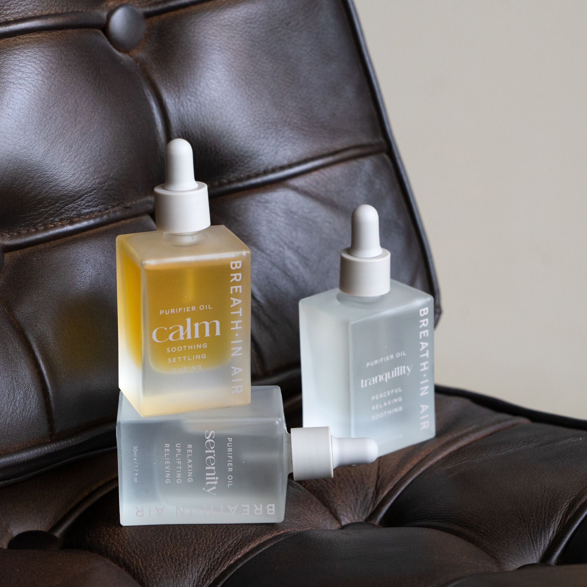 The Relax & Restore Trio – Serenity, Calm & Tranquility Purifier Oils